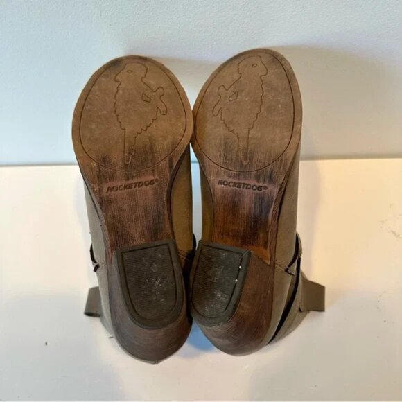 Rocket Dog Women's Sayla Gray/Taupe Modern Western Ankle Boot, Size 8.5 - Picture 13 of 14